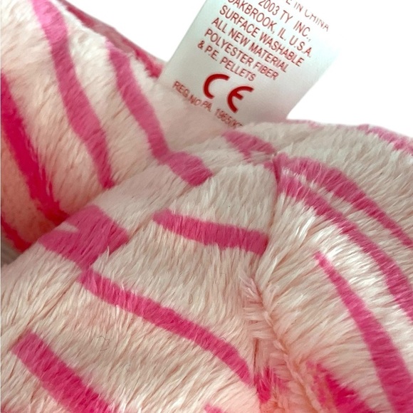 TY Beanie Baby MYSTIQUE The Tiger (Circus Beanie) 5.5" NEW with Mint Tags💖💫 - Picture 6 of 8